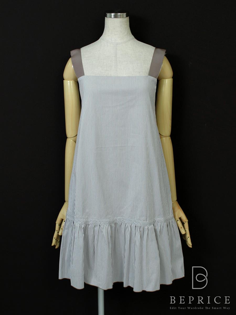 フォクシーニューヨーク ワンピース 2013年 ストライプサンドレス 31715 ホワイト買取実績 | 東京都武蔵野市