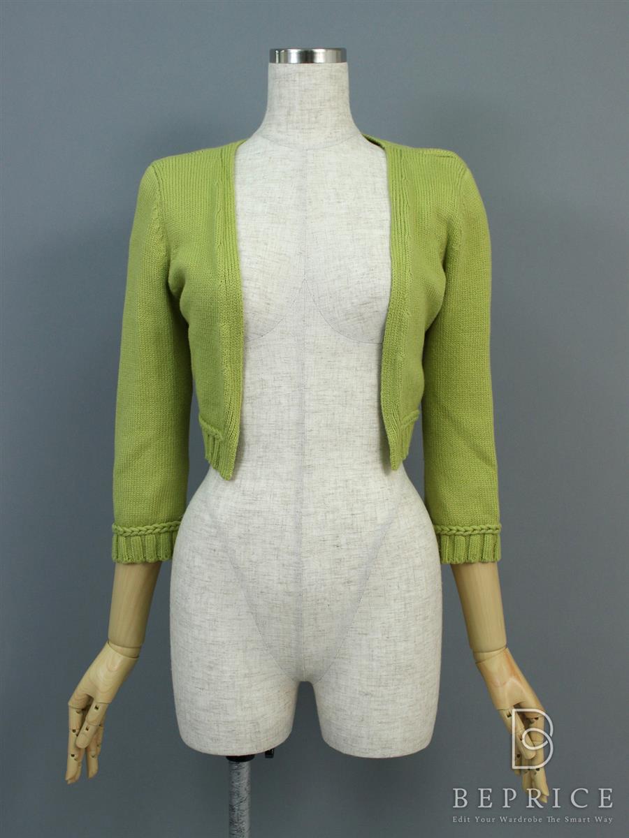 フォクシーニューヨーク カーディガン 2012年 ボレロ エンジェルマカロン 29646 グリーン買取実績 | 東京都渋谷区