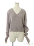 デイジーリンforフォクシーニット セーター トップス Sweater Vネック カシミヤシルク 37590の参考買取価格
