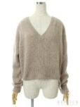 デイジーリンforフォクシーニット セーター トップス Sweater Vネック カシミヤシルク 37590の参考買取価格