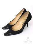 シャネルパンプス リボンの参考買取価格