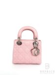 クリスチャンディオールハンドバッグ Dior ディオール ハンドバッグ カナージュ ラムスキン ミニの参考買取価格