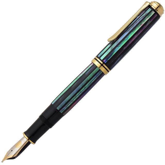 ペリカン万年筆 M1000 リミテッドエディション 螺鈿 緑光