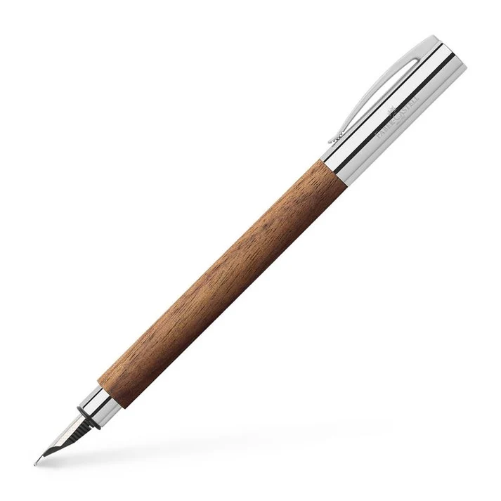 ファーバーカステル万年筆 148581 Ambition Walnut アンビション ウォルナット