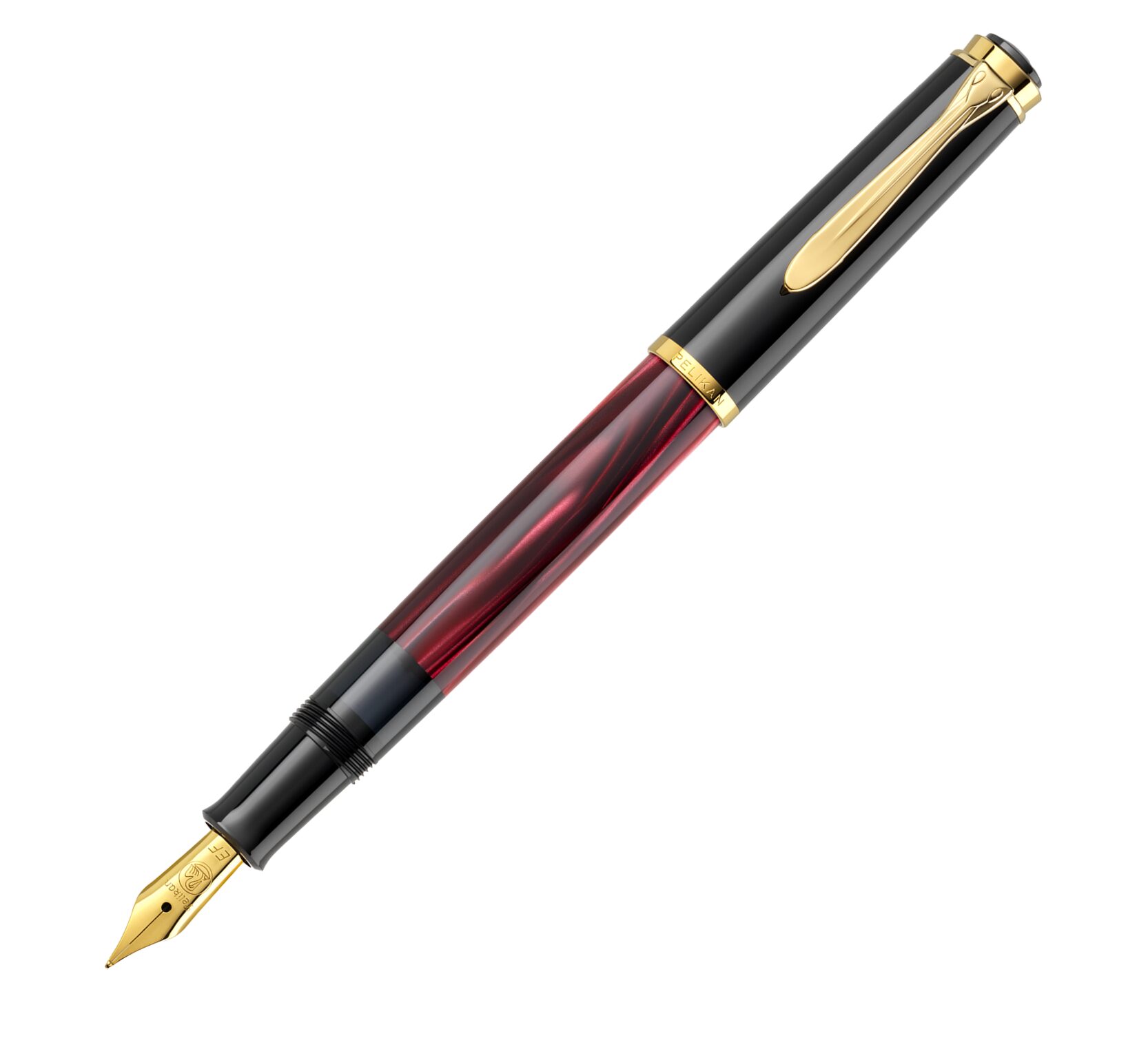 ペリカン万年筆 クラシック M200 スペシャルエディション レッドマーブル