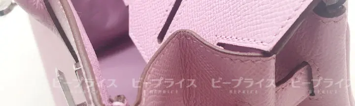 エルメスバーキンの偽物の見分け方-コバ処理の美しさを確認する