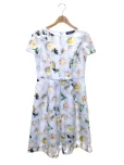 エムズグレイシーOrgandy Flower Dress 911111 ワンピース 38 ブルー/マルチカラー フラワープリントの参考買取価格
