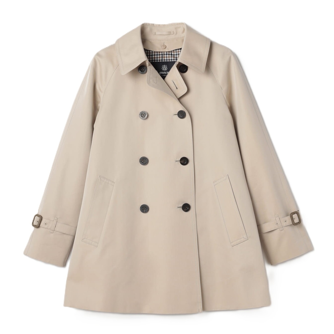 アクアスキュータムA LINE TRENCH COAT トレンチコート 5005250400