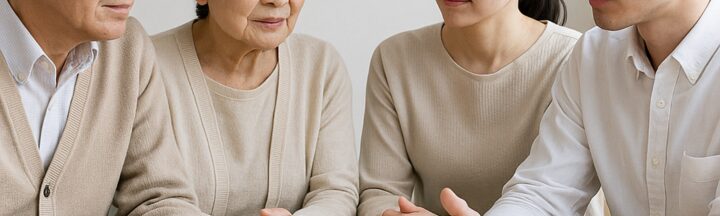 ポイント1：家族でしっかり話し合う