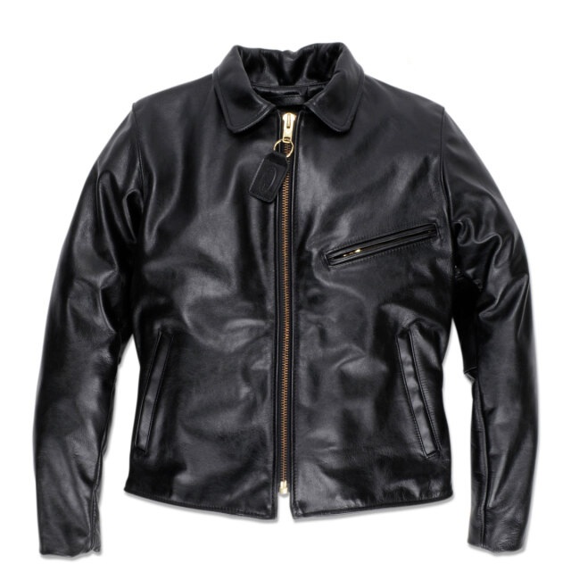 バンソンENFIELD LEATHER JACKET エンフィールド シングルライダースジャケット