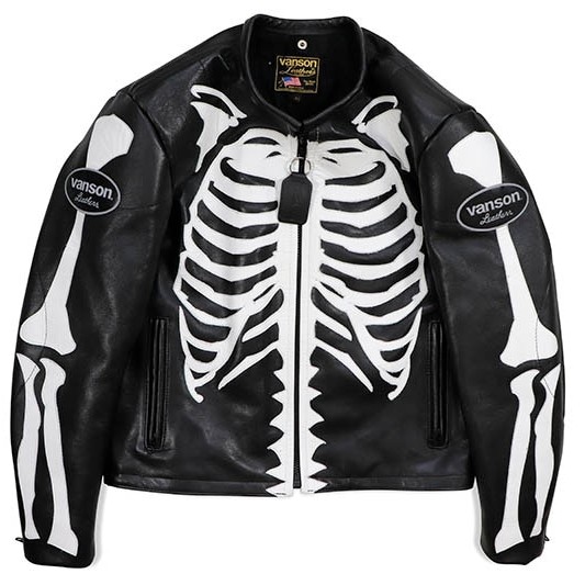 バンソンBONES FLAT TRACK JACKET