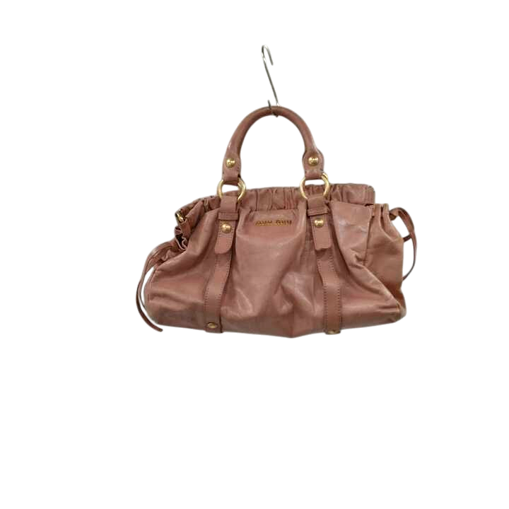 ミュウミュウ ハンドバッグ  ピンク 2WAY レザー買取実績 | 佐賀県唐津市