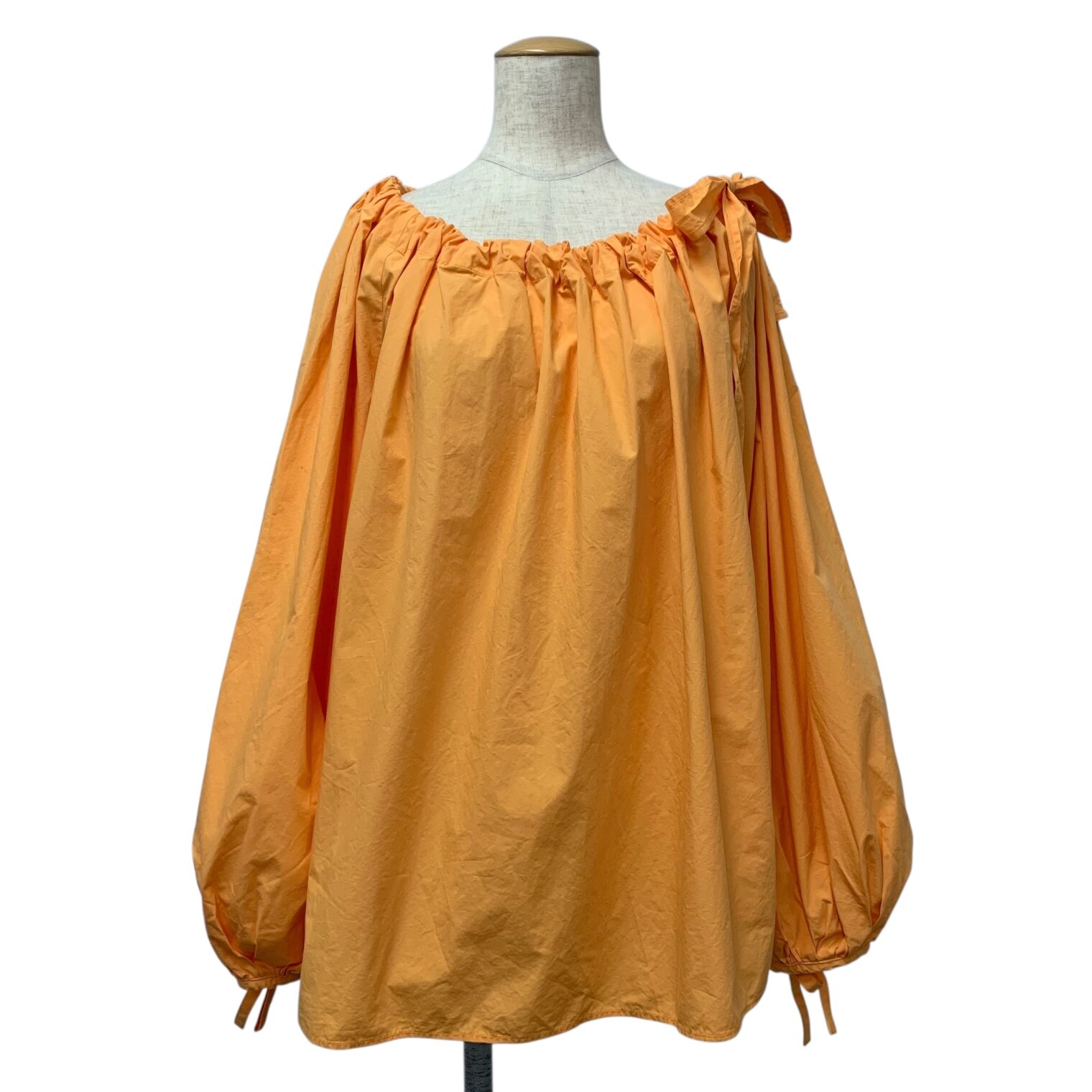 エムエスジーエム 3042MDM101 カットソー 38 オレンジ パフスリーブ ギャザー買取実績 | 東京都東大和市