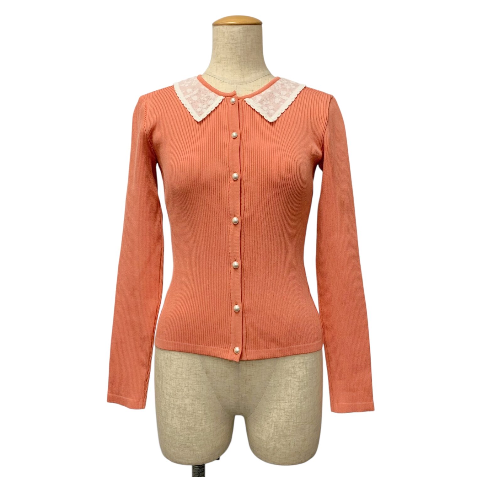 ルネ basic パールボタンカーディガン レース襟 5112020買取実績 | 東京都渋谷区