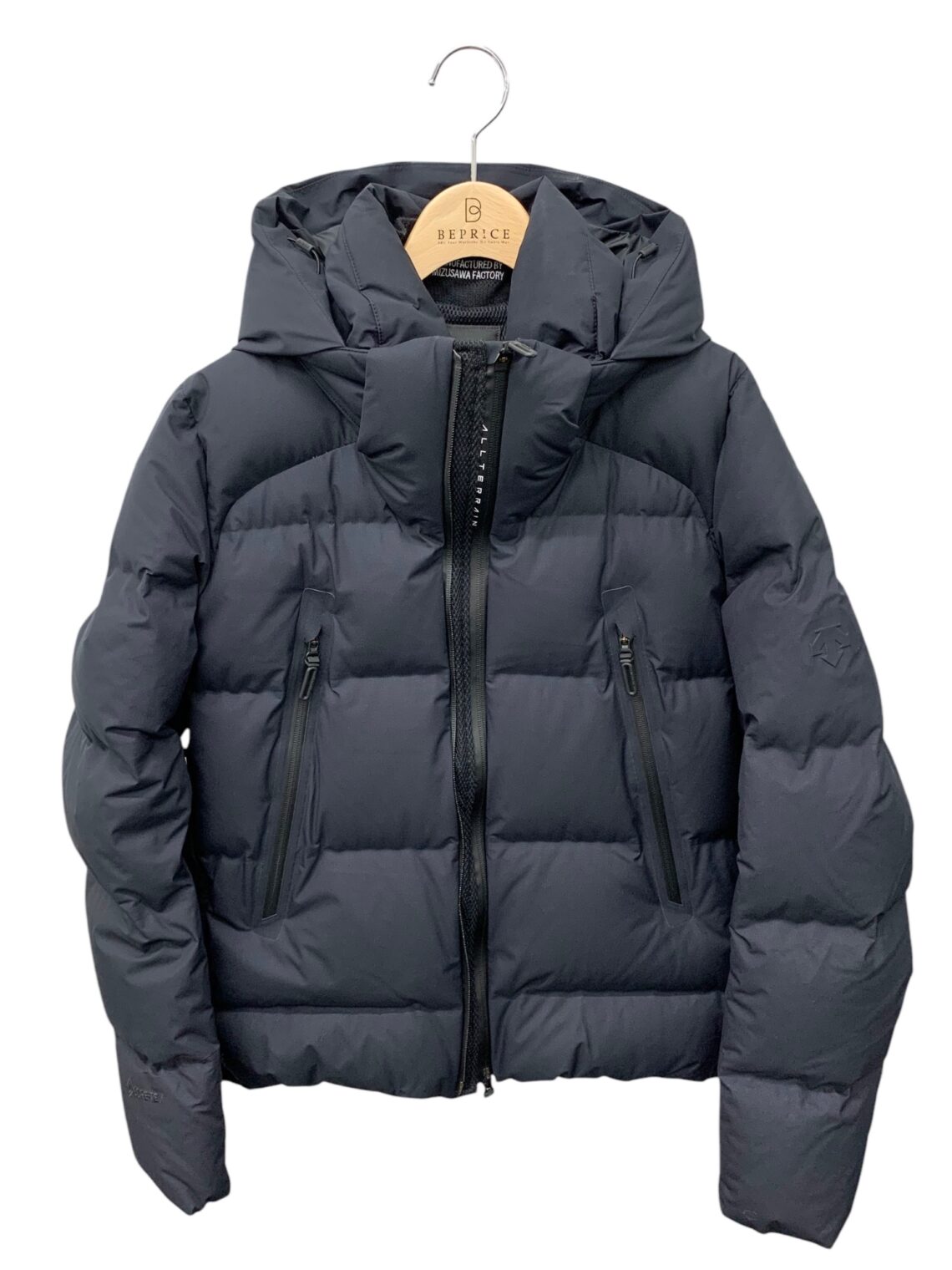 デサントオルテライン MIZUSAWA DOWN JACKET ”GORE TEX AMBIT” DAMSGK34U ダウンジャケット L ブラック 水沢ダウン買取実績 | 福井県越前市
