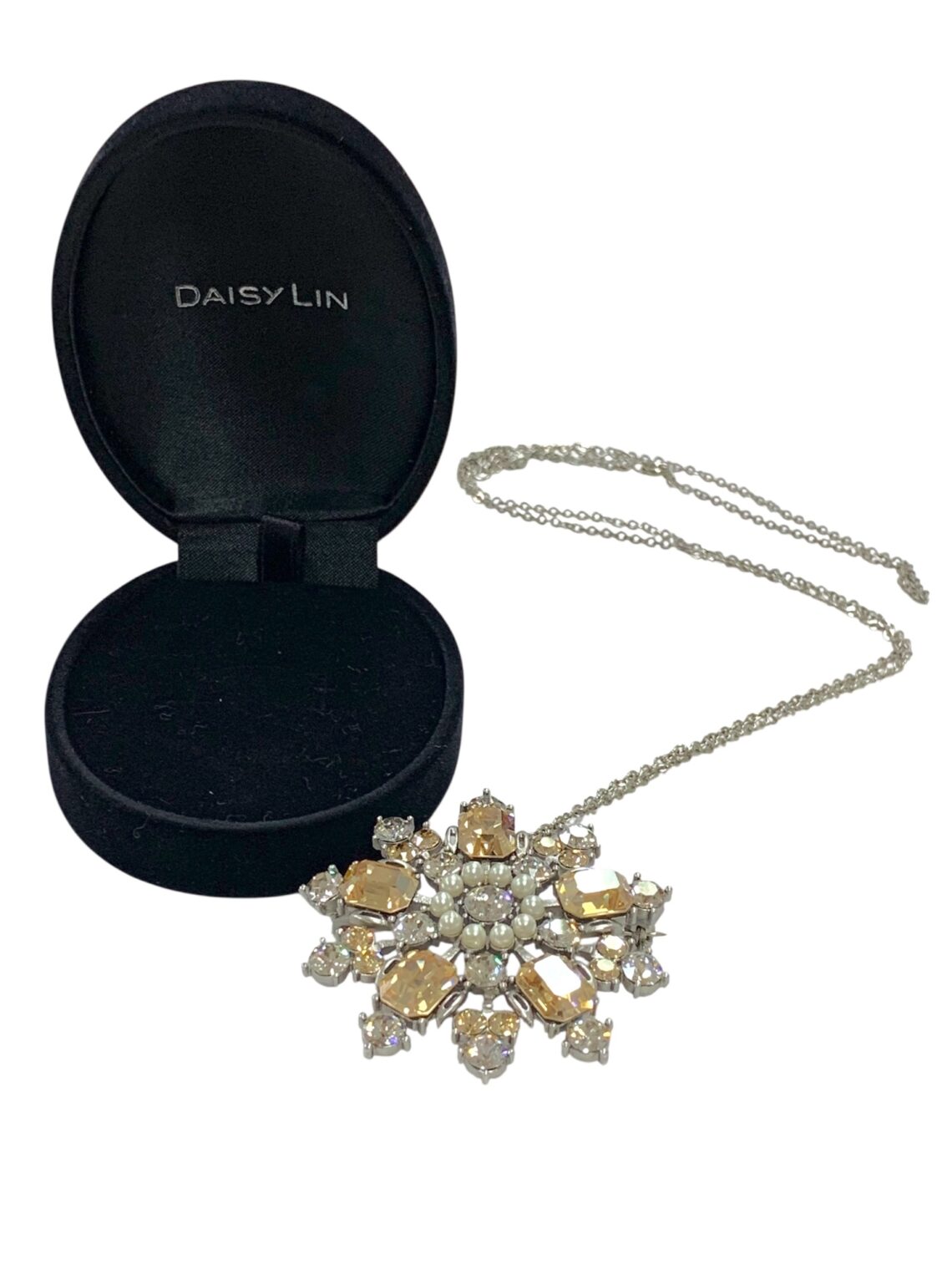 デイジーリン Power Stone Brooch & Necklace (Champagne Apricot) ネックレス ブローチ 2way買取参考価格 | 東京都世田谷区