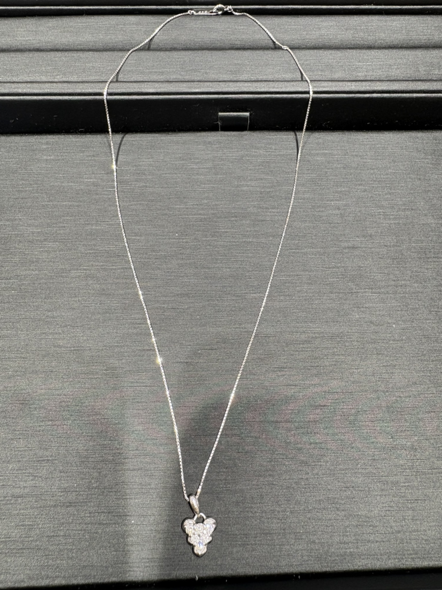 プラチナネックレス PT850 4.3g D0.3ct買取参考価格 | 札幌市厚別区