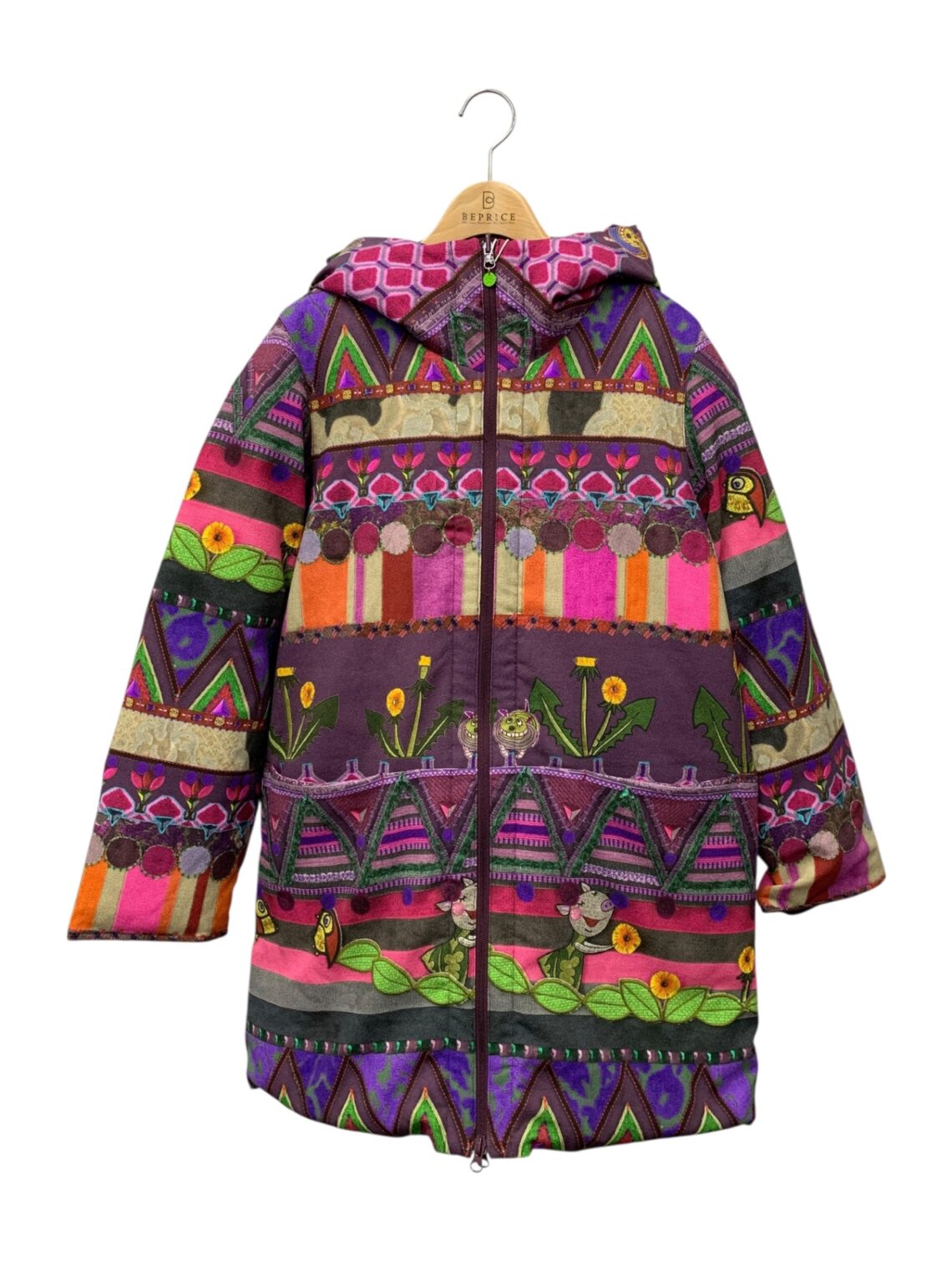 アルベロベロ 813999 ダウンコート リバーシブル フラワー買取実績 | 山形県