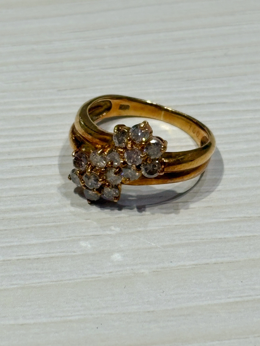 K18 リング メレダイヤ 1ct買取実績 | 札幌市厚別区