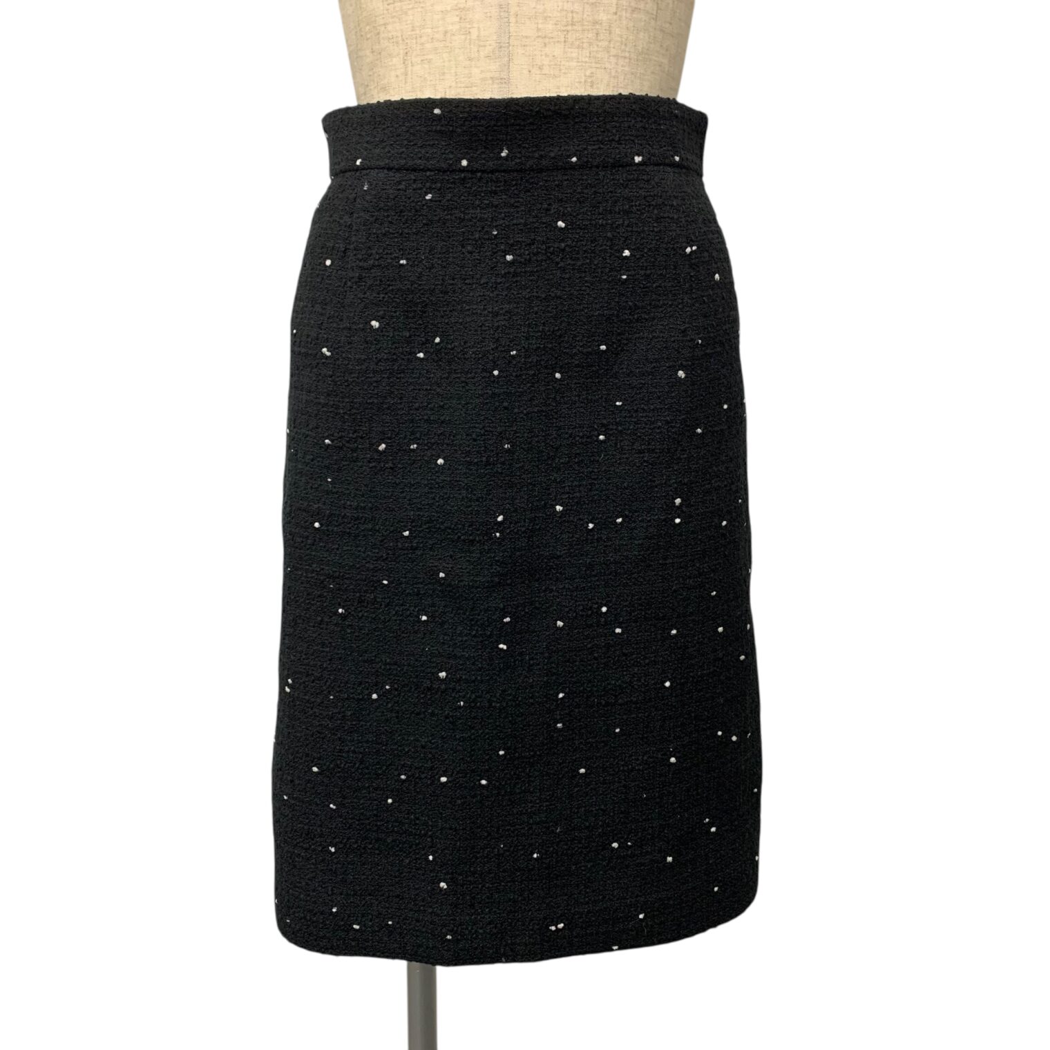 アナイ ミニドットツイードＡライン スカート ブラック買取実績 | 神奈川県小田原市