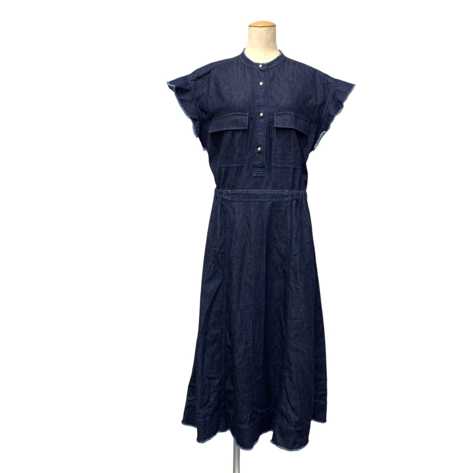 ドゥロワー PRE コットンシルク デニムワンピース ネイビー買取実績 | 三重県津市