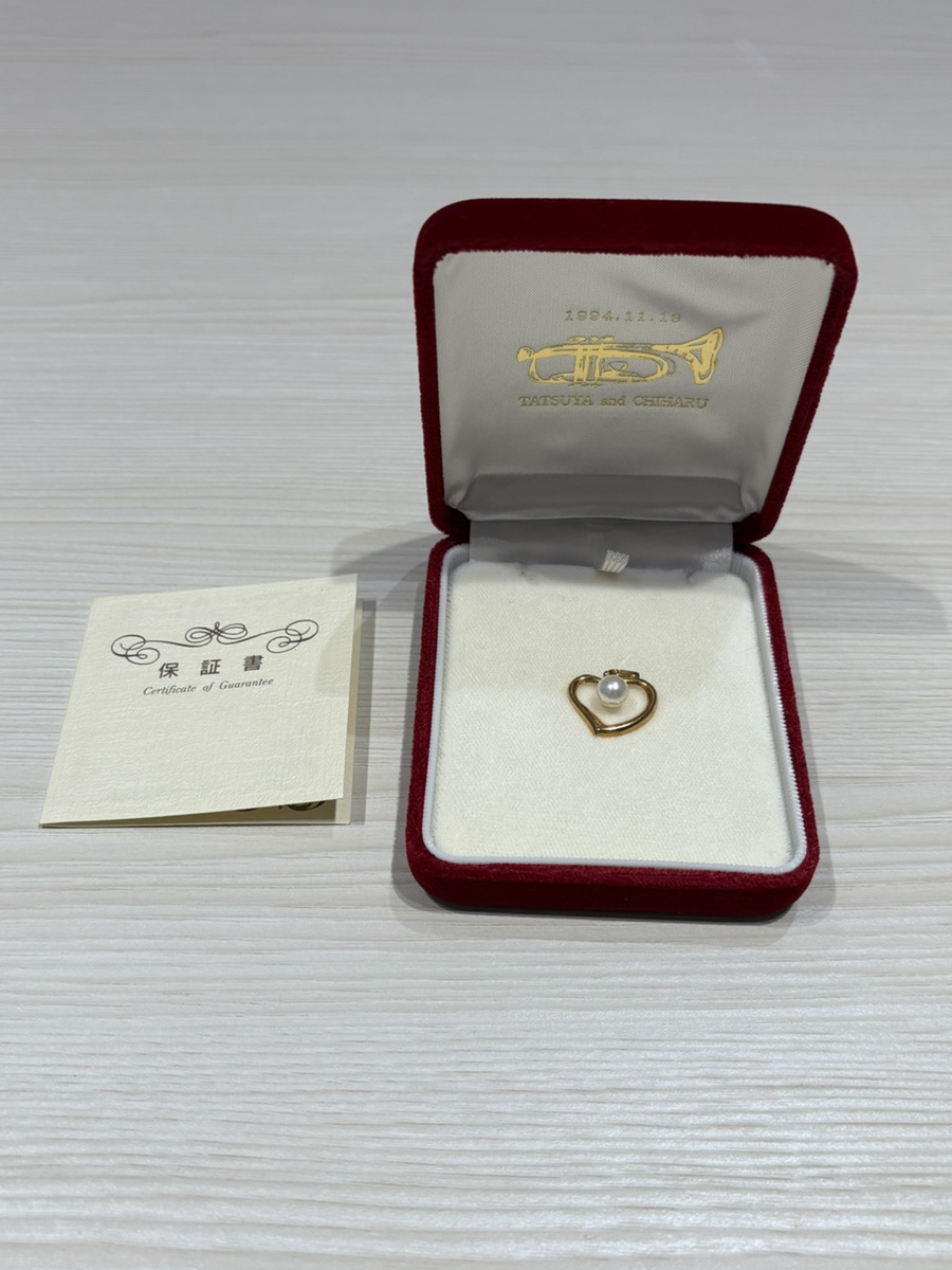 K18 パールペンダントトップ 0.9ｇ買取実績 | 札幌市厚別区