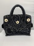 カービングトライブスMaestra S ハンドバッグ ブラック 刺繍 ビーズの参考買取価格