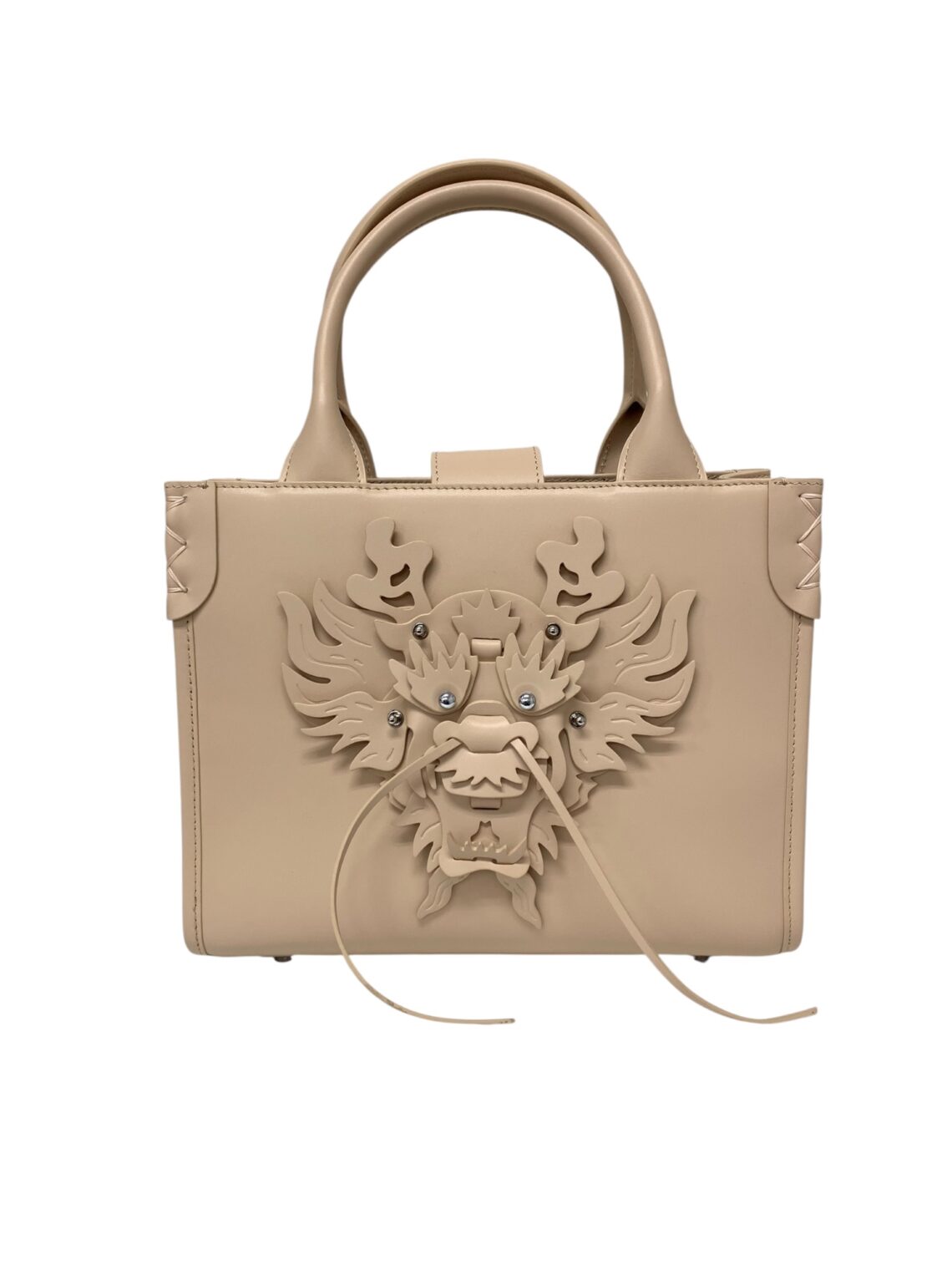 ヴィヴィアンタム ハンドバッグ ベージュ ヌメ革 レザー ドラゴン買取実績 | 大阪市平野区