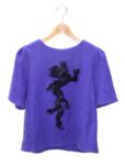 ヴィヴィアンタムワンダールドラゴンカットソー 14275060 40 パープル ウール 刺繍の参考買取価格