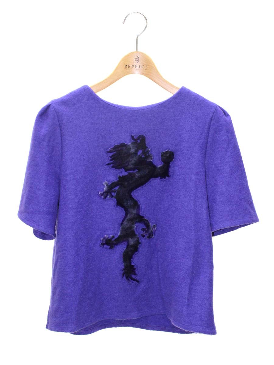 ヴィヴィアンタム ワンダールドラゴンカットソー 14275060 40 パープル ウール 刺繍買取実績 | 大阪市平野区