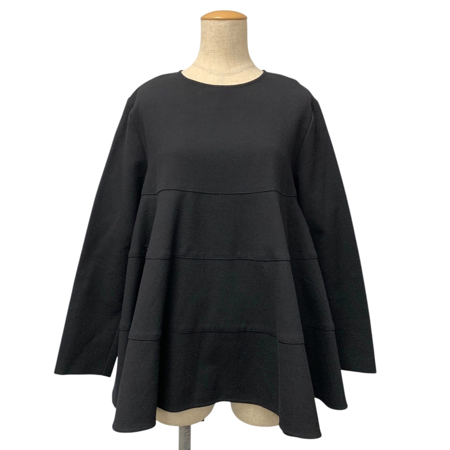 ヨリ YR2121-119AW カットソー 38 ブラック ペプラム ティアード買取実績 | 京都市左京区