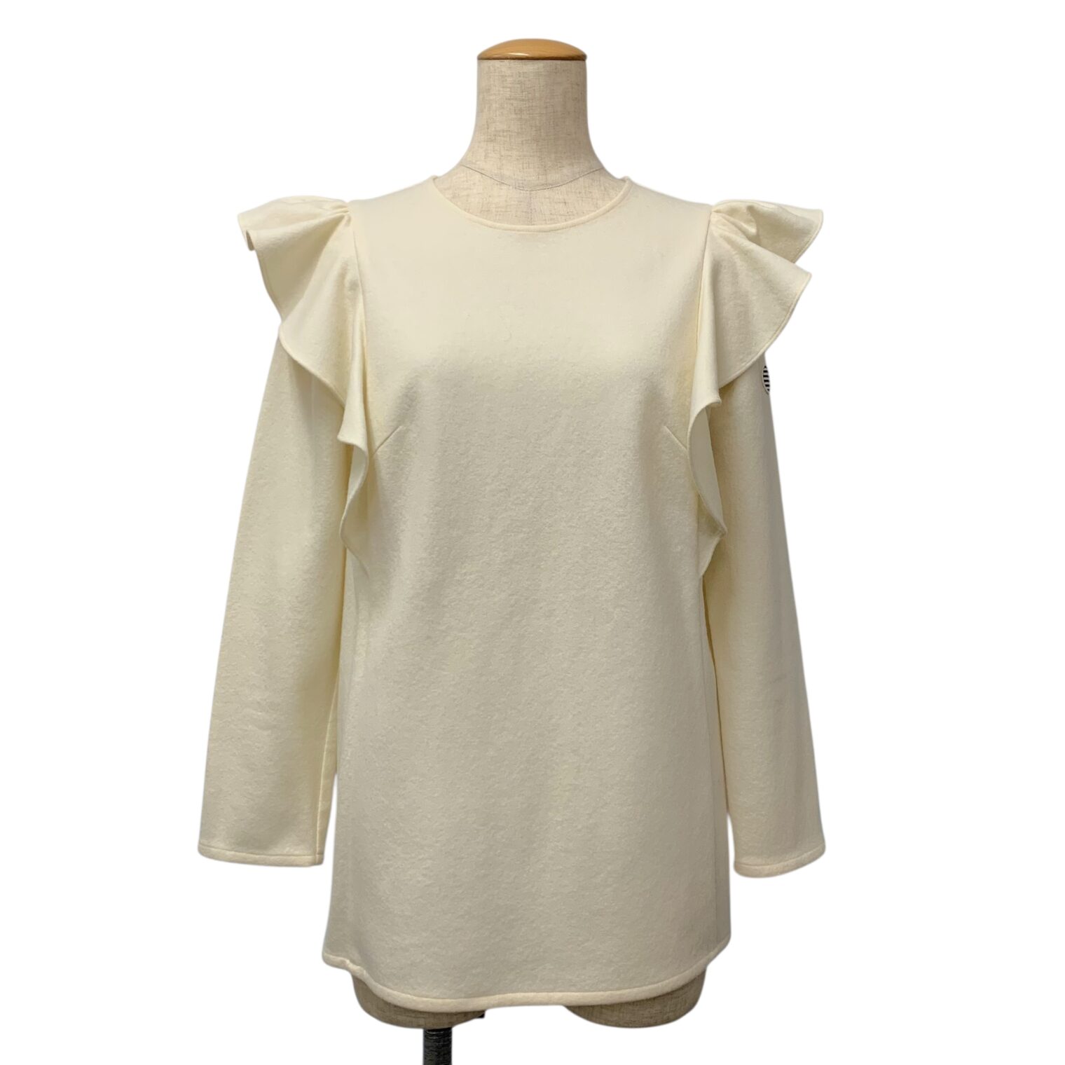 ボーダーズアットバルコニー BD2021-2B-15 ニット 38 アイボリー フリル買取実績 | 京都市左京区