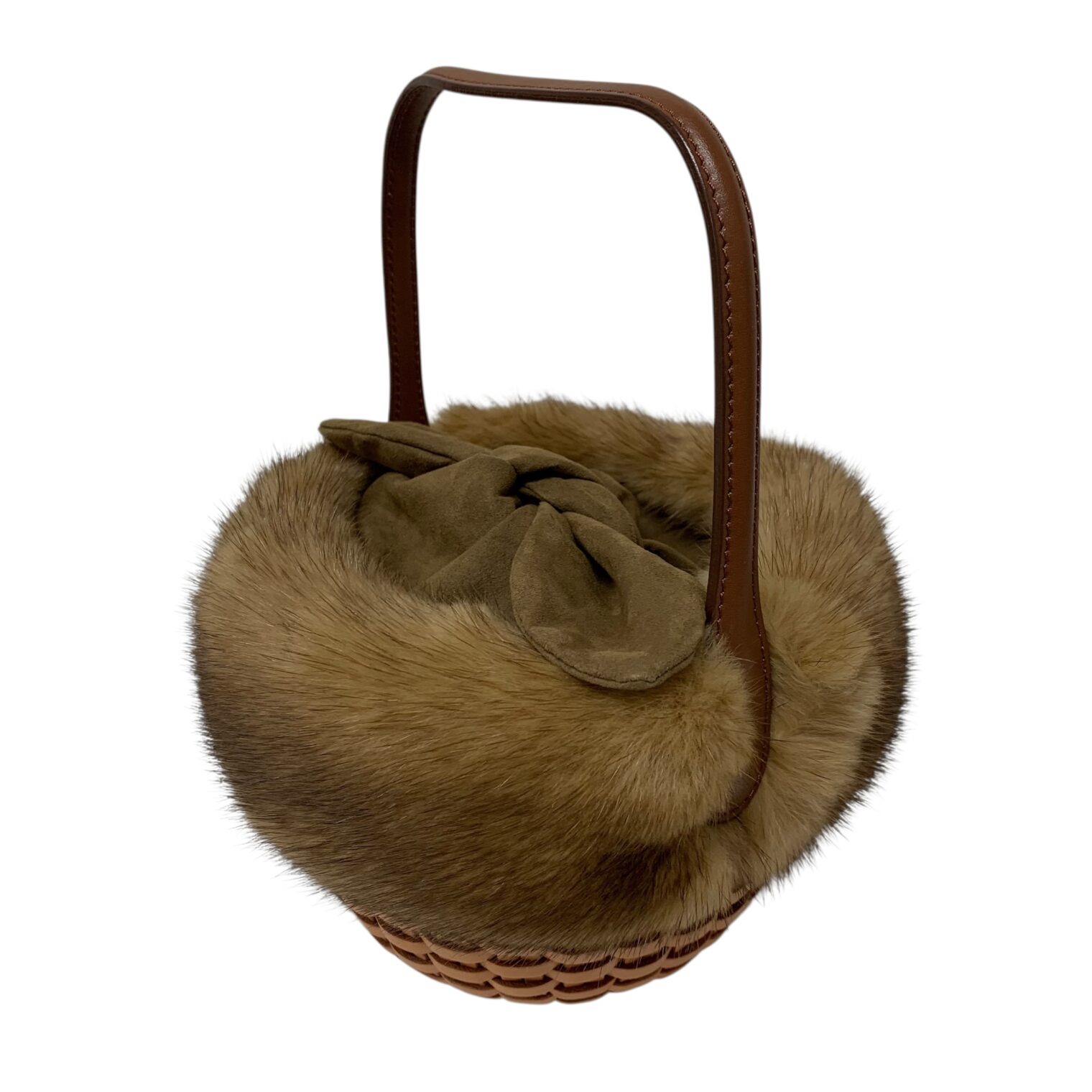 フォクシー ハンプトンバスケット ハンドバッグ  ミンクファー レザー買取実績 | 東京都渋谷区