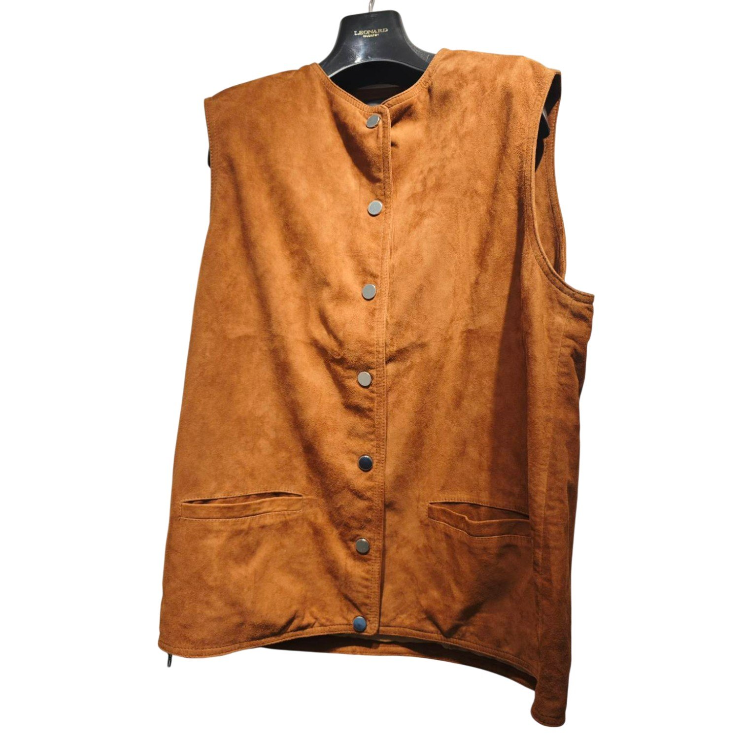 チンクアンタ 7 METAL BUTTON VEST R-250 スエード キャメル買取実績 | 神戸市垂水区