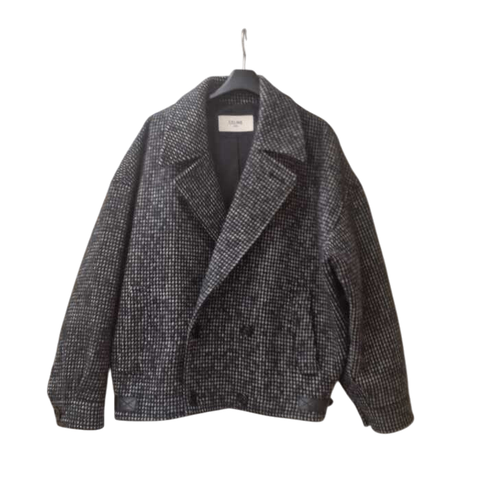 セリーヌ ジャケット ブラック エディ期 ウール ダブルブレスト買取実績 | 大阪市天王寺区