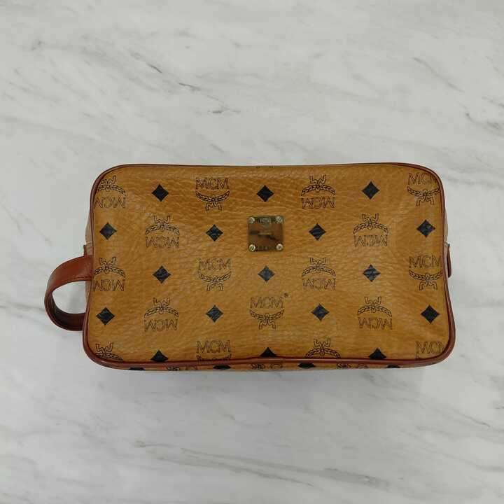 エムシーエム MCM セカンドバッグ ブラウン クラッチバッグ買取実績 | 大阪市住吉区