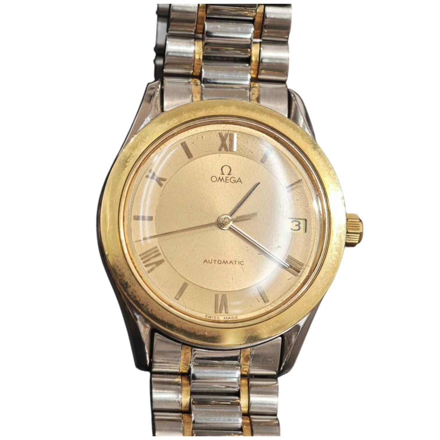 オメガ スピードマスター クラシック 166.0285 腕時計 SSxK18 コンビベルト買取実績 | 兵庫県尼崎市