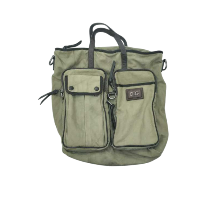 ドルチェ&ガッバーナ トートバッグ グリーン キャンバス レザー 折り畳み買取実績 | 大阪市天王寺区