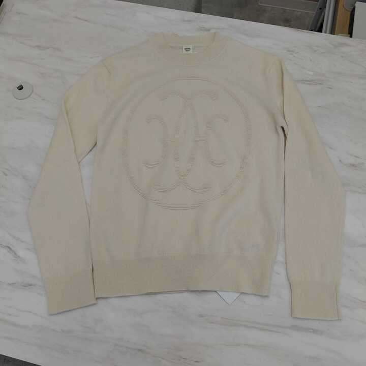 エルメス ニット 2604D1 アイボリー カシミヤ 24AW買取実績 | 神戸市東灘区