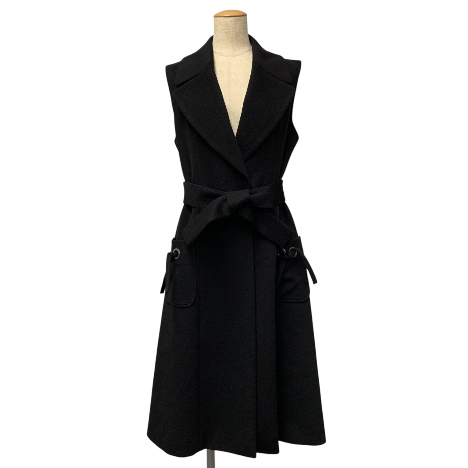 フォクシーニューヨーク collection 37541 コート ブラック ロングジレ買取実績 | 大阪市天王寺区