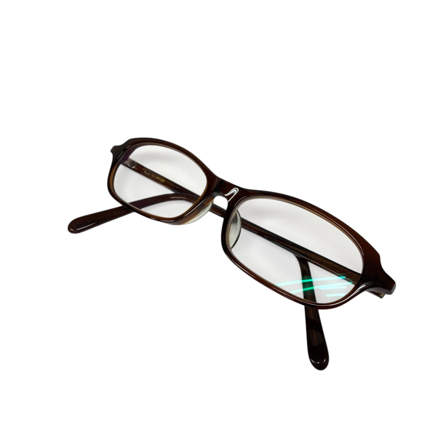 白山眼鏡店 メガネ ブラウン セル フルリム オーバルシェイプ買取実績 | 兵庫県芦屋市
