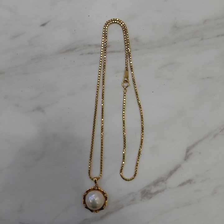 18金(K18) 真珠 パールネックレス買取実績 | 大阪市住吉区