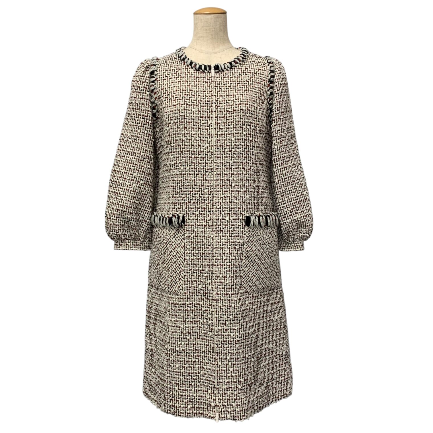 ルネ ワンピース 6246190 フロントファスナー ツイード買取実績 | 岡山県瀬戸内市