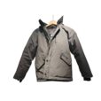 カナダグースCA01201 ダウンジャケット グレー フード付きの参考買取価格