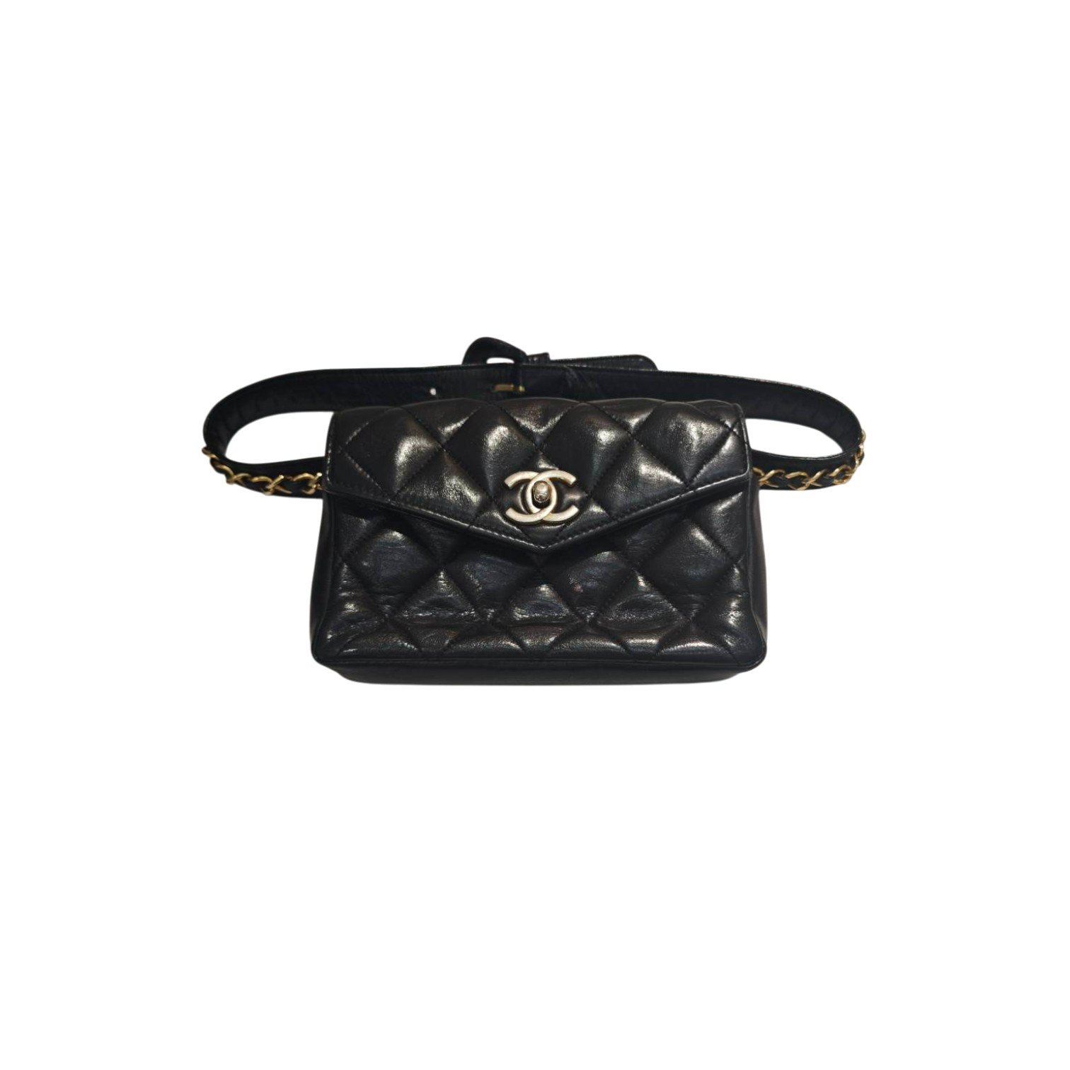 シャネル マトラッセ ウエストポーチ ラムスキン ココマーク ヴィンテージ買取実績 | 神戸市中央区