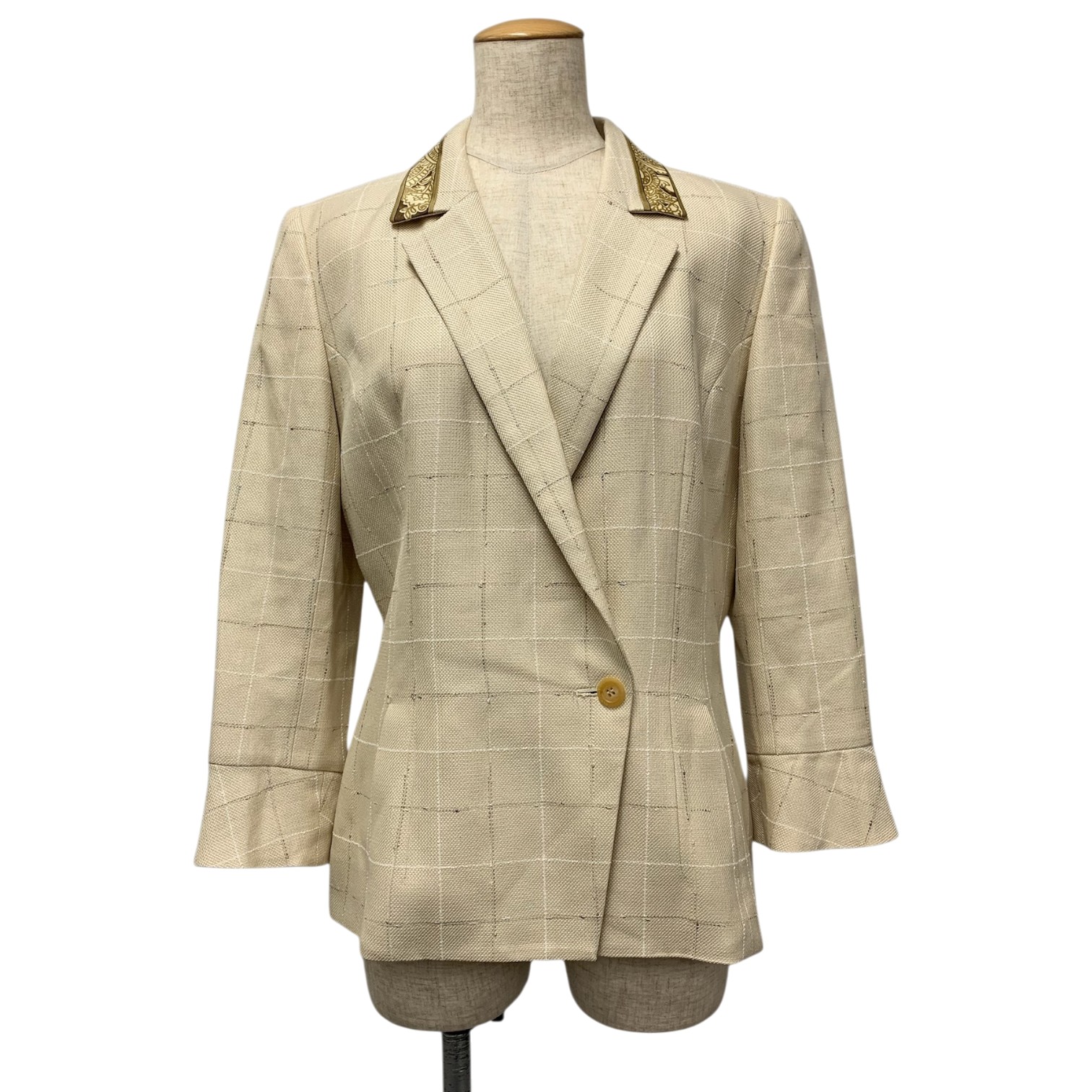 レオナールファッション 0351051 ジャケット 格子柄買取実績 | 東京都荒川区