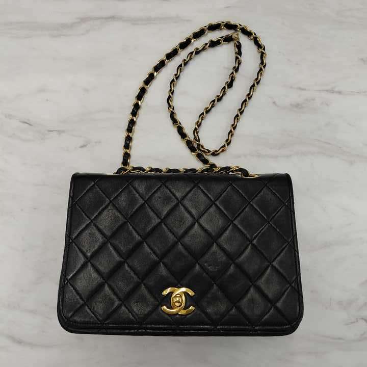 シャネル マトラッセ チェーンショルダー シングルフラップ ラムスキン買取実績 | 大阪市天王寺区