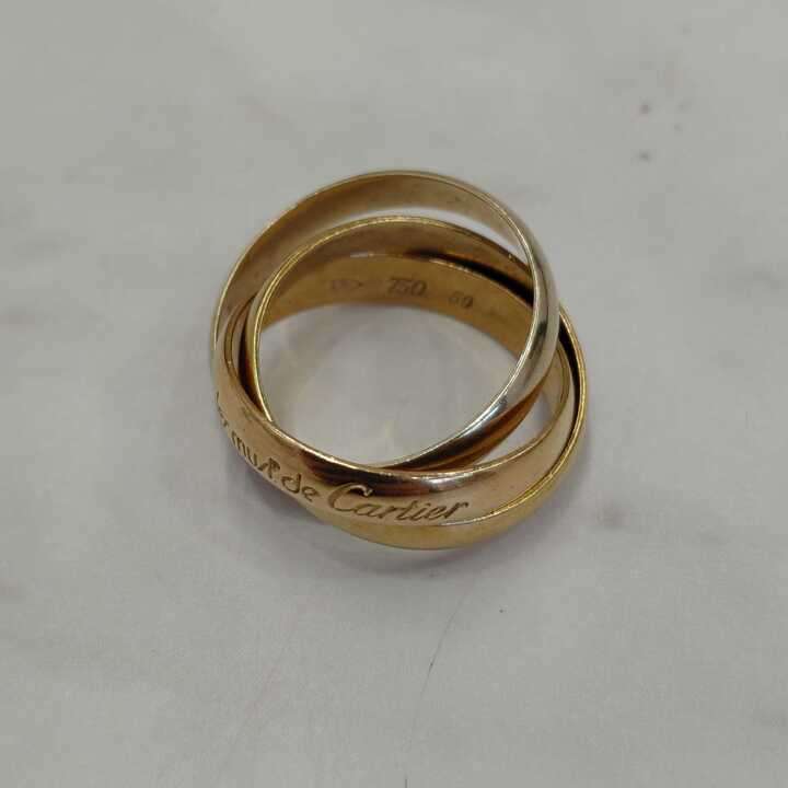 カルティエ トリニティリング K18 指輪買取実績 | 大阪府藤井寺市