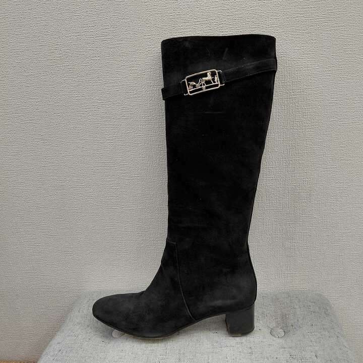 エルメス 192163Z ヴェルサイユ ロングブーツスエード買取実績 | 東京都渋谷区