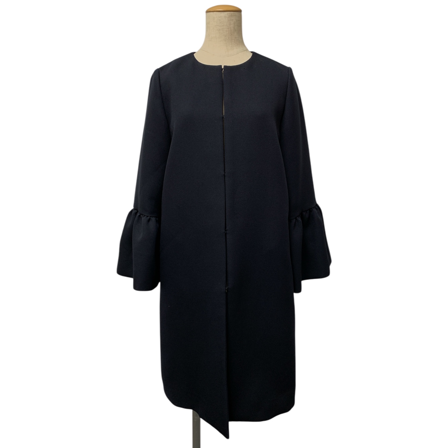 エムプルミエブラック ジョーゼットギャザースリーブミドルコート C240-005買取実績 | 東京都港区